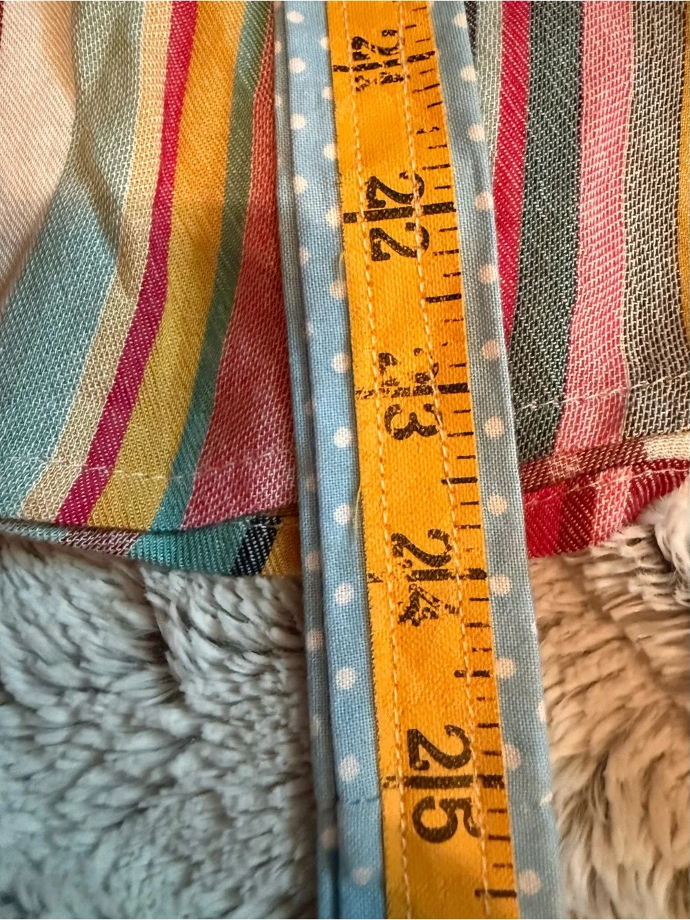 Harper Heritage Linen Button up Striped Short Sleeve Top - Picture 8 of 11